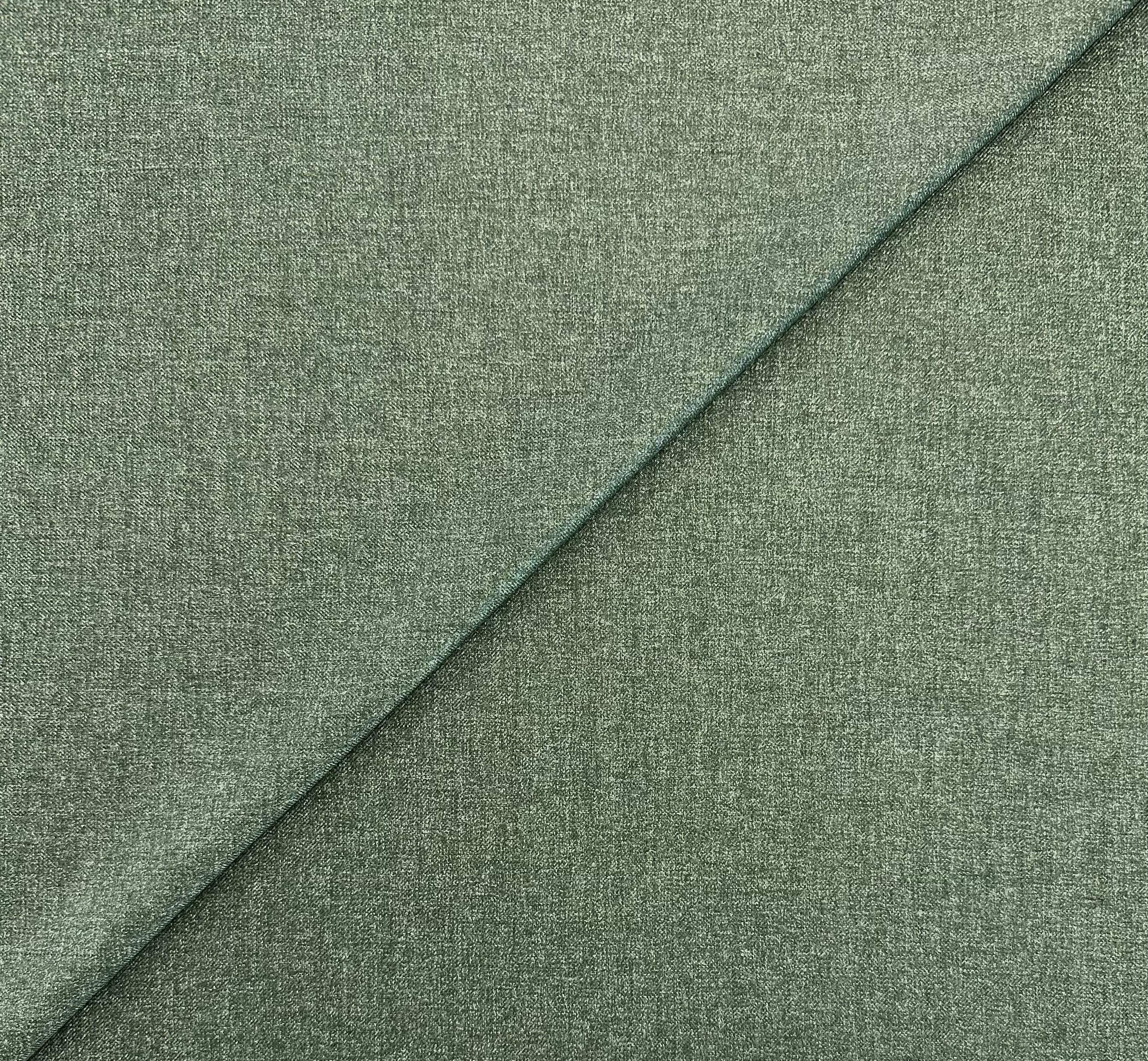 Italian Pure Silk Suiting in Bottle Green