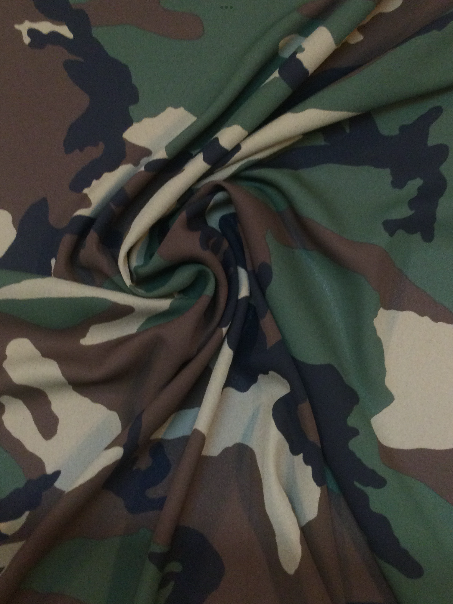 Camouflage Polyester Print