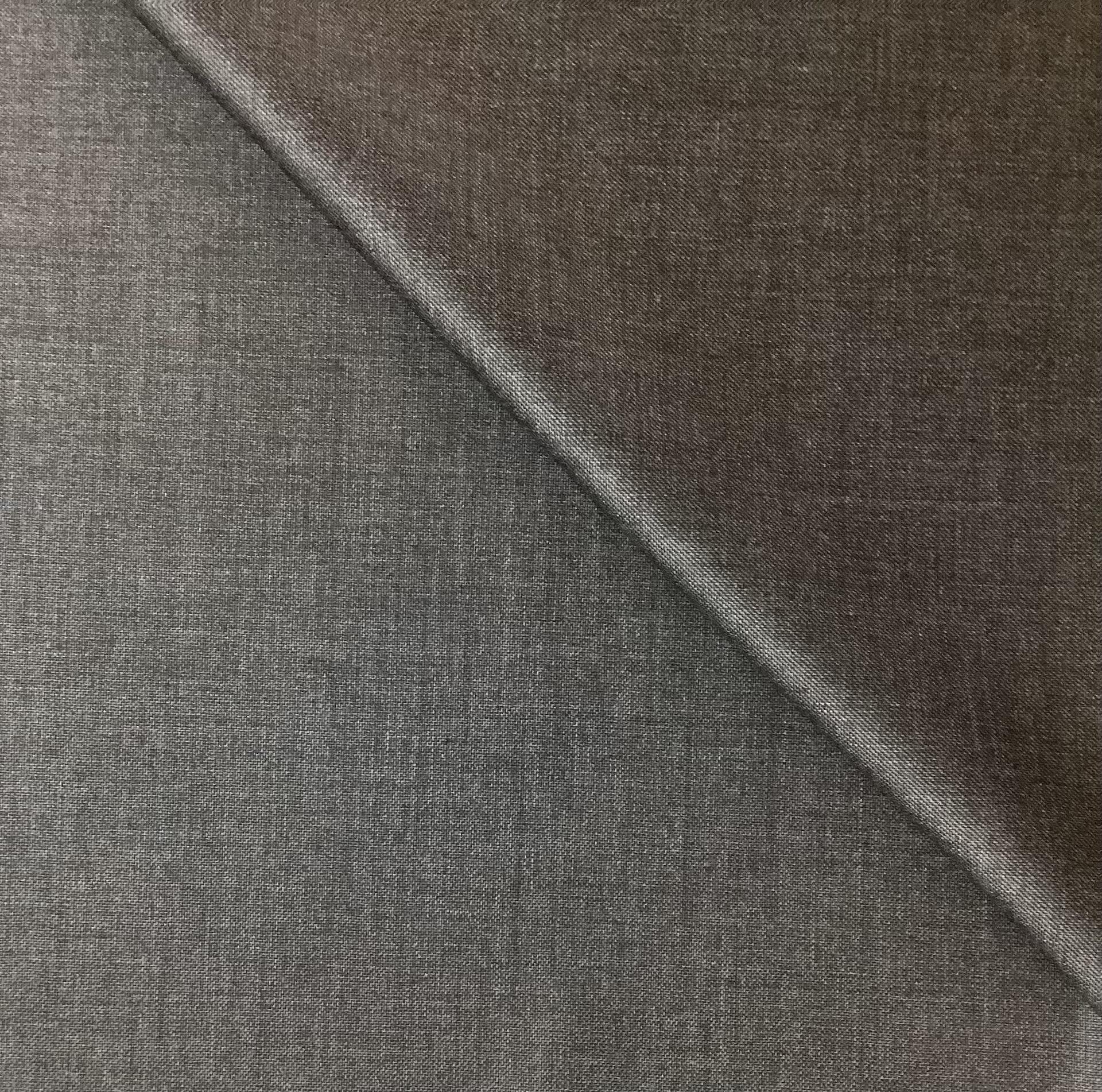 Italian Silk & Wool Suiting In Ash Grey