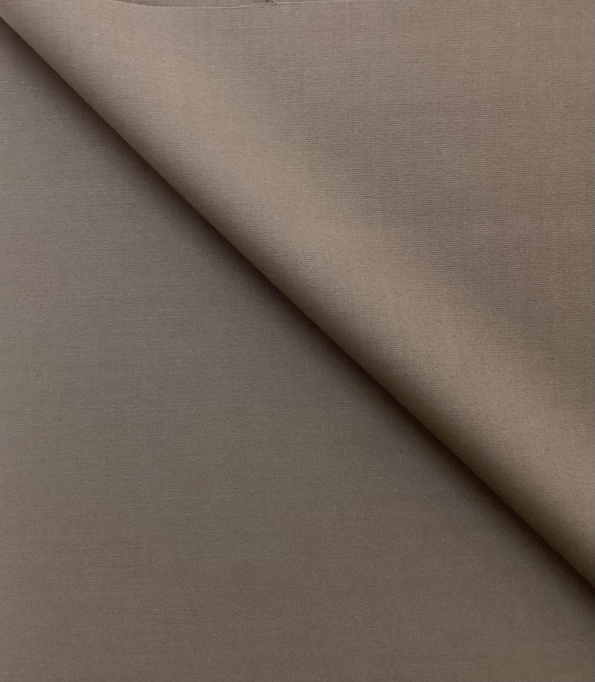 Wool Blend Tropical Weight Suiting In Taupe