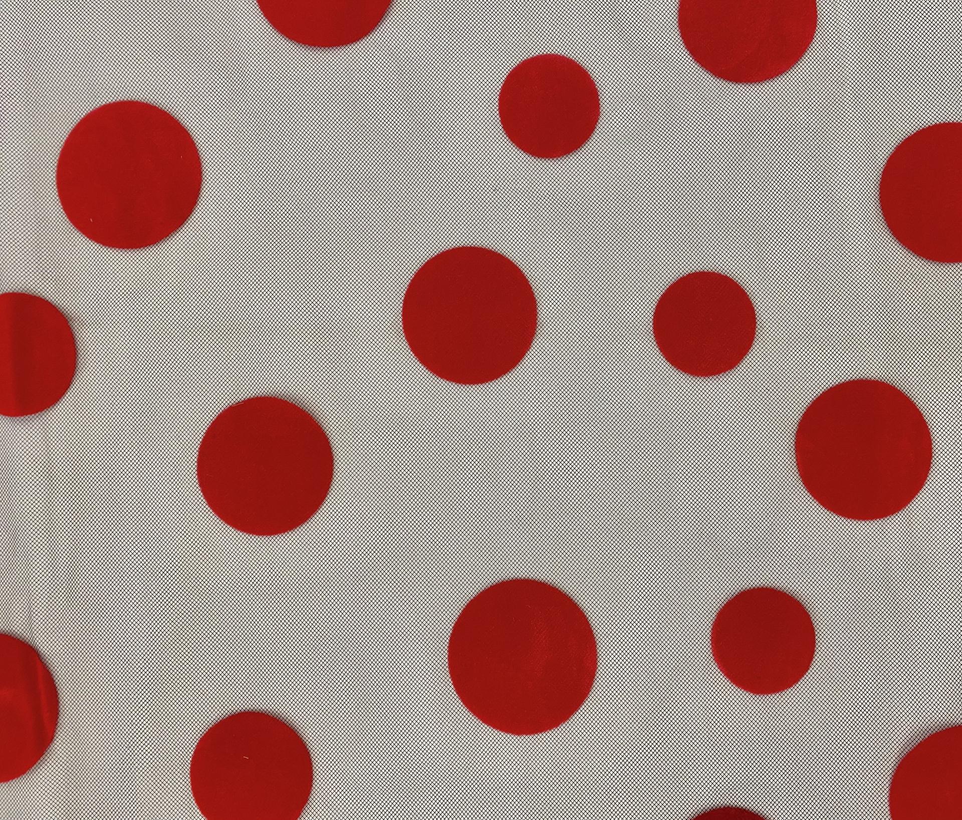 Flocked Dots on Illusion