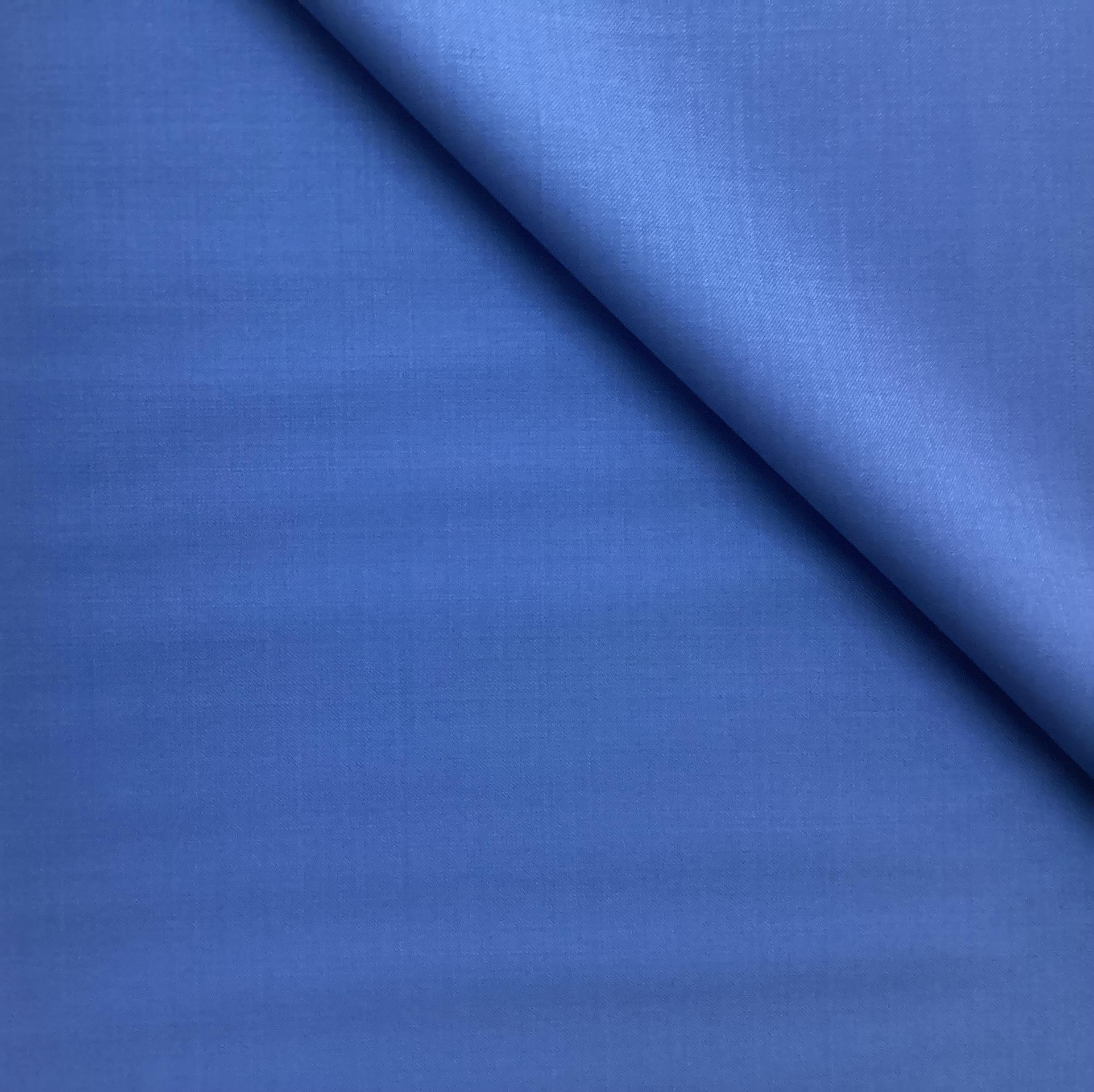 Made in Italy 70% Wool 30% Polyester Super 120's In Caribbean Sea