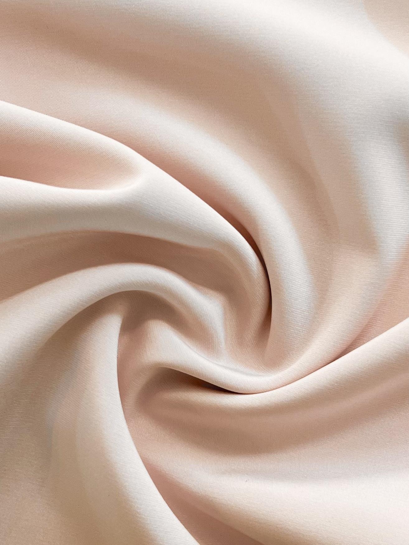 Stretch 4-Ply Silk in Baby Pink (92% Silk/8% Lycra - 40 momme)