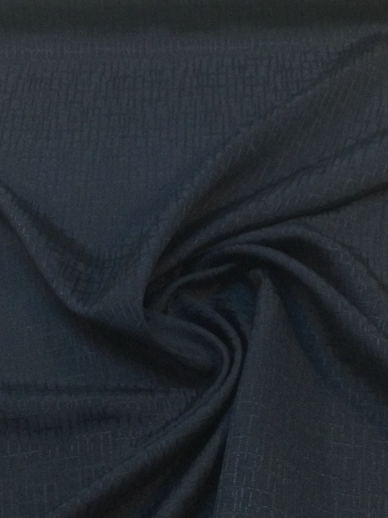 Made in Italy 100% Silk Irregular Grid Jacquard in Ink