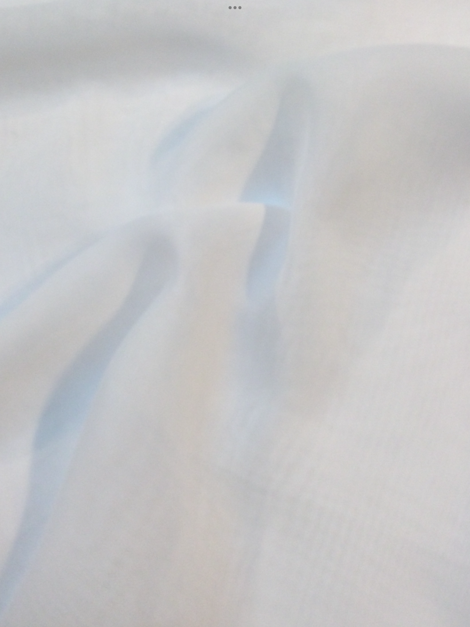 Polyester Chiffon in White