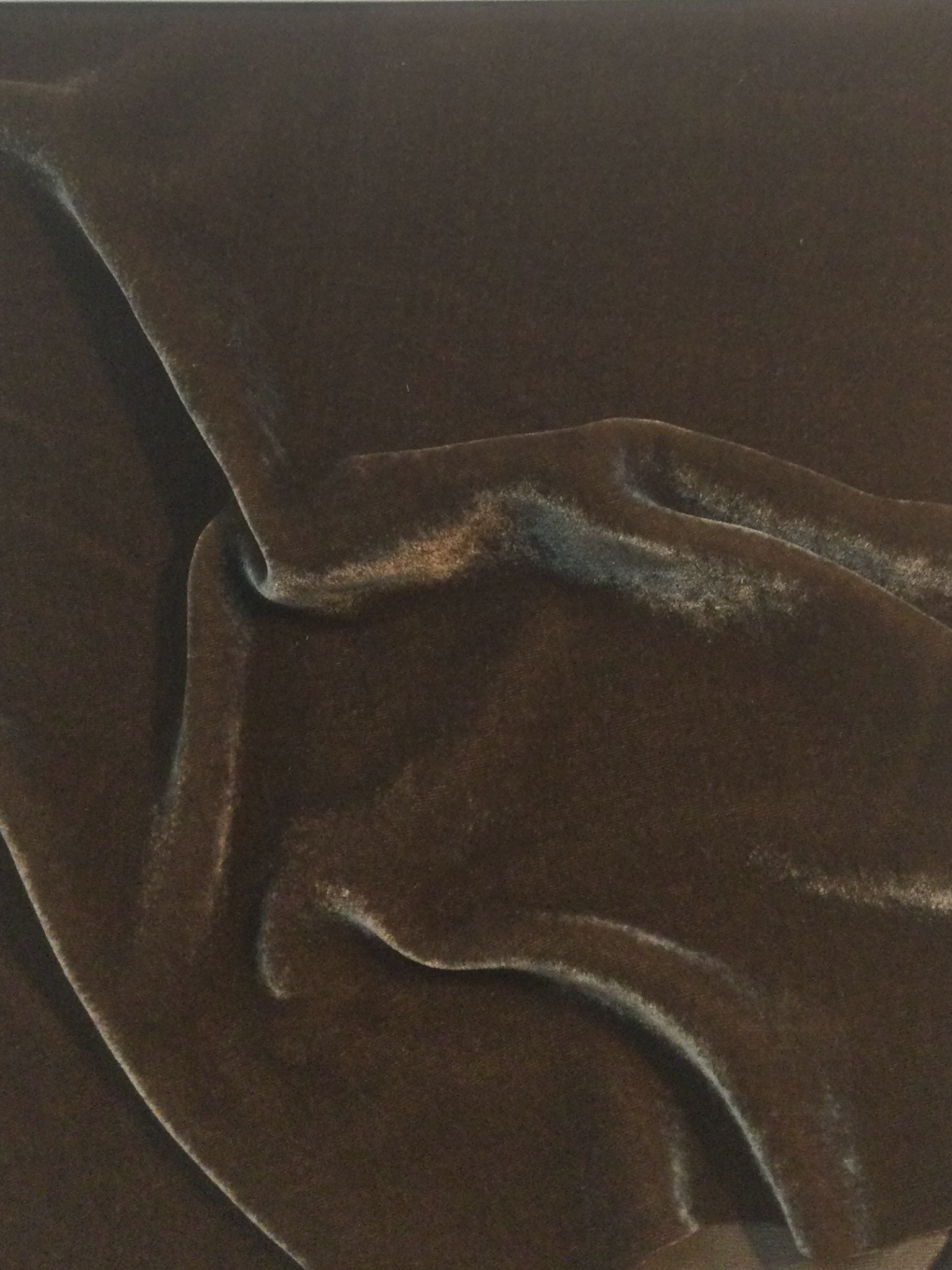 Made in Italy Silk/Rayon Velvet in Mauve