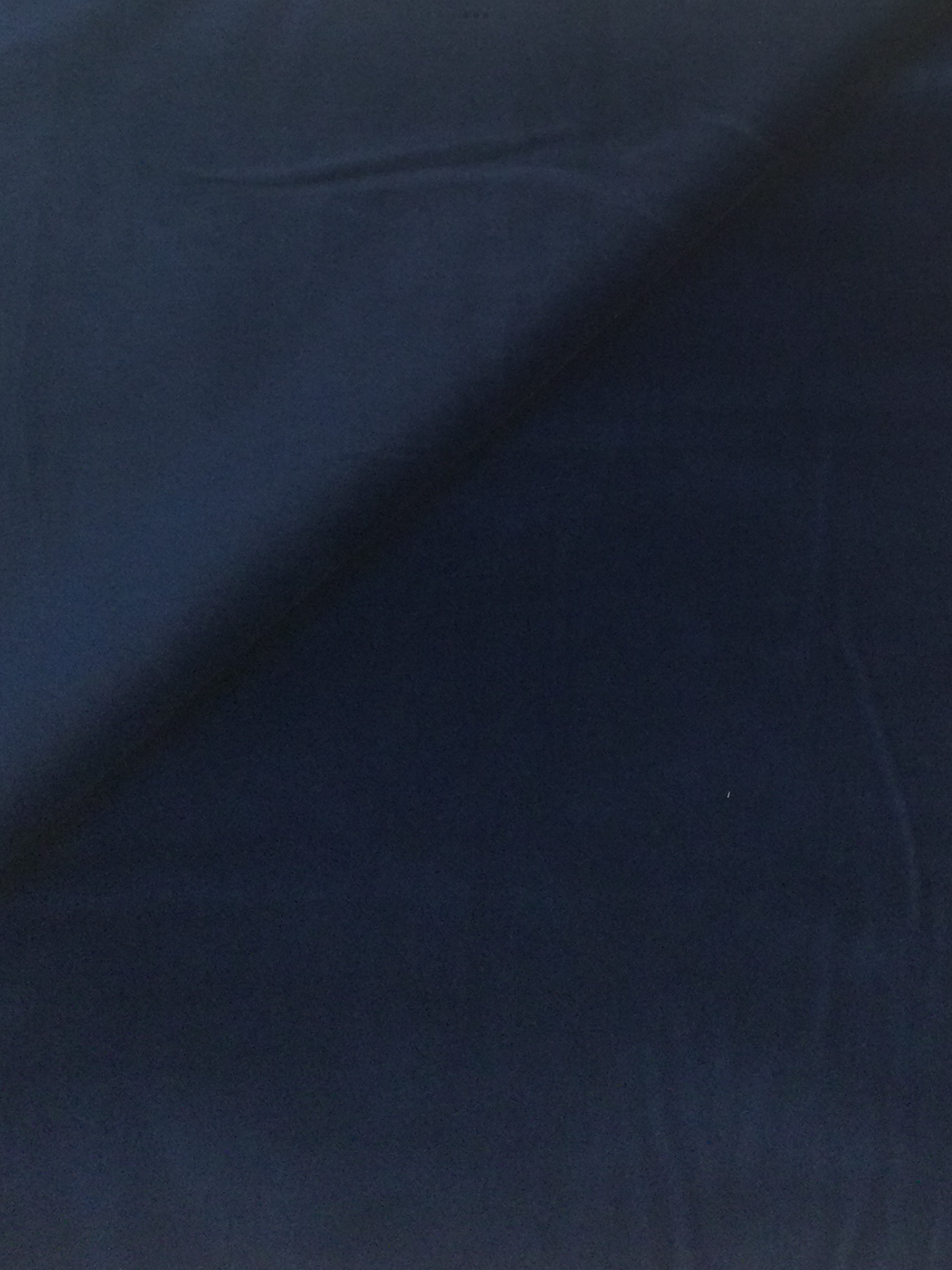 Made in Italy Cotton Velvet in Blue