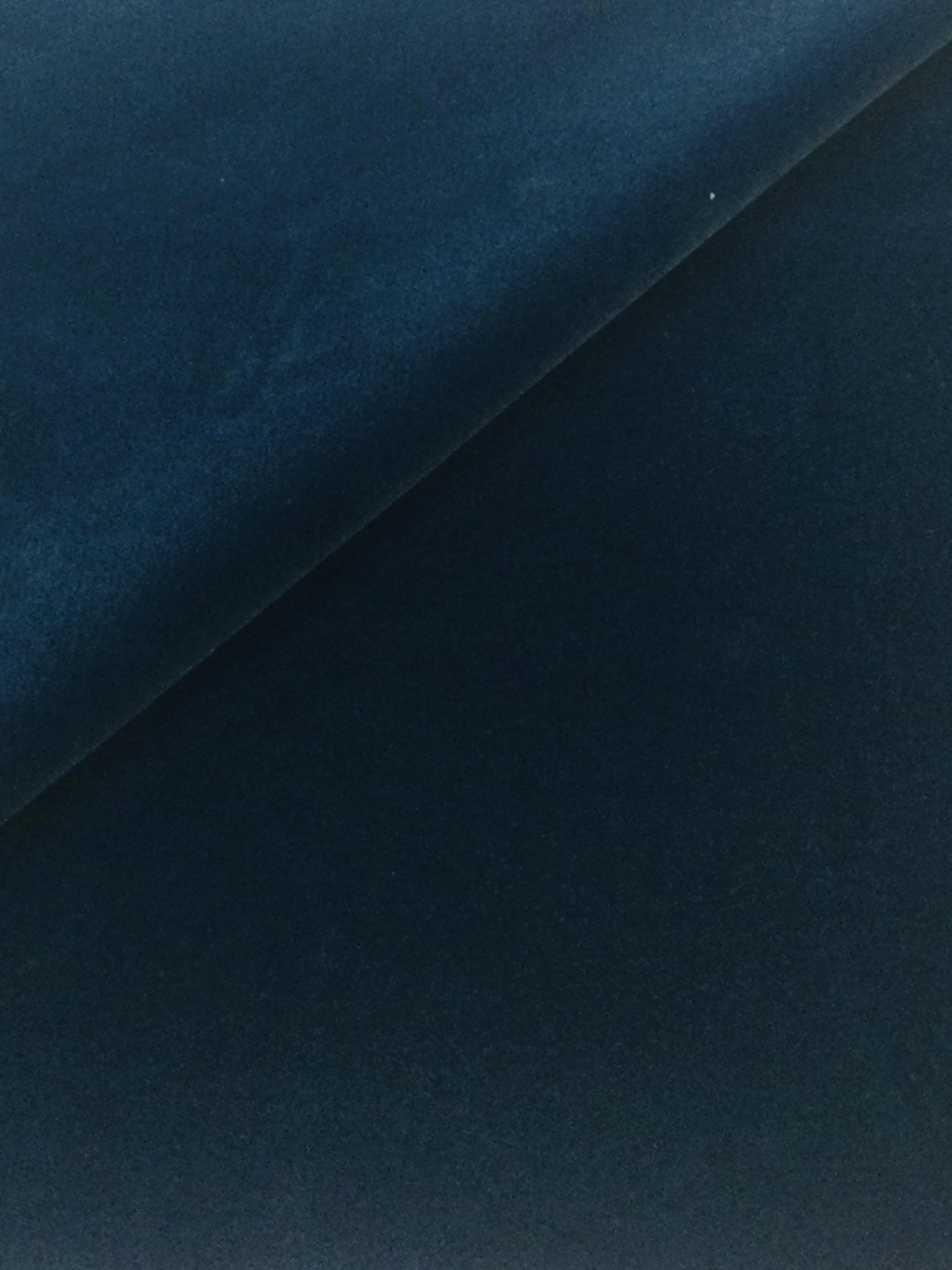 Made in Italy Cotton Velvet in Agean