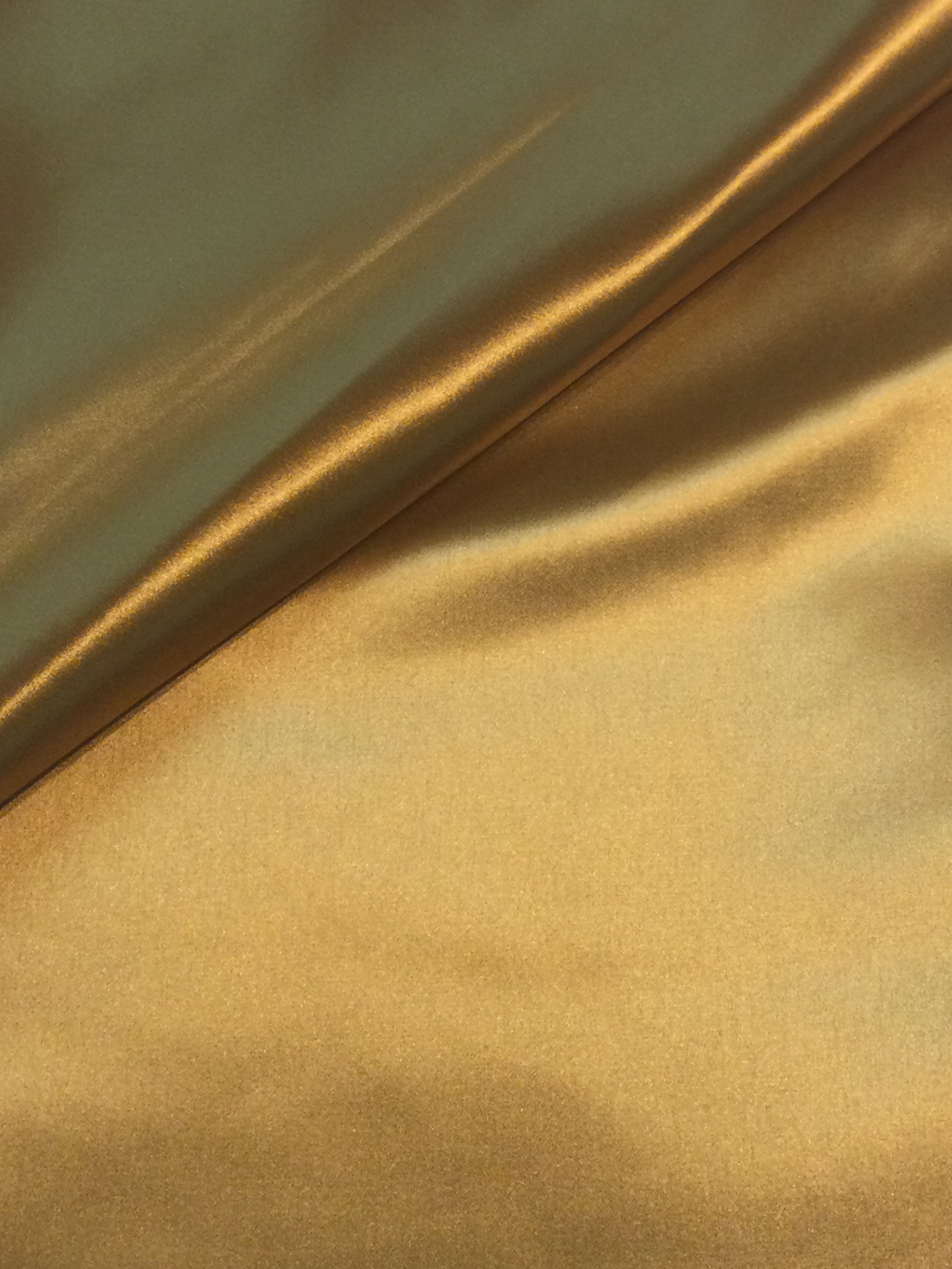 Acetate Bridal Satin in Lace Gold