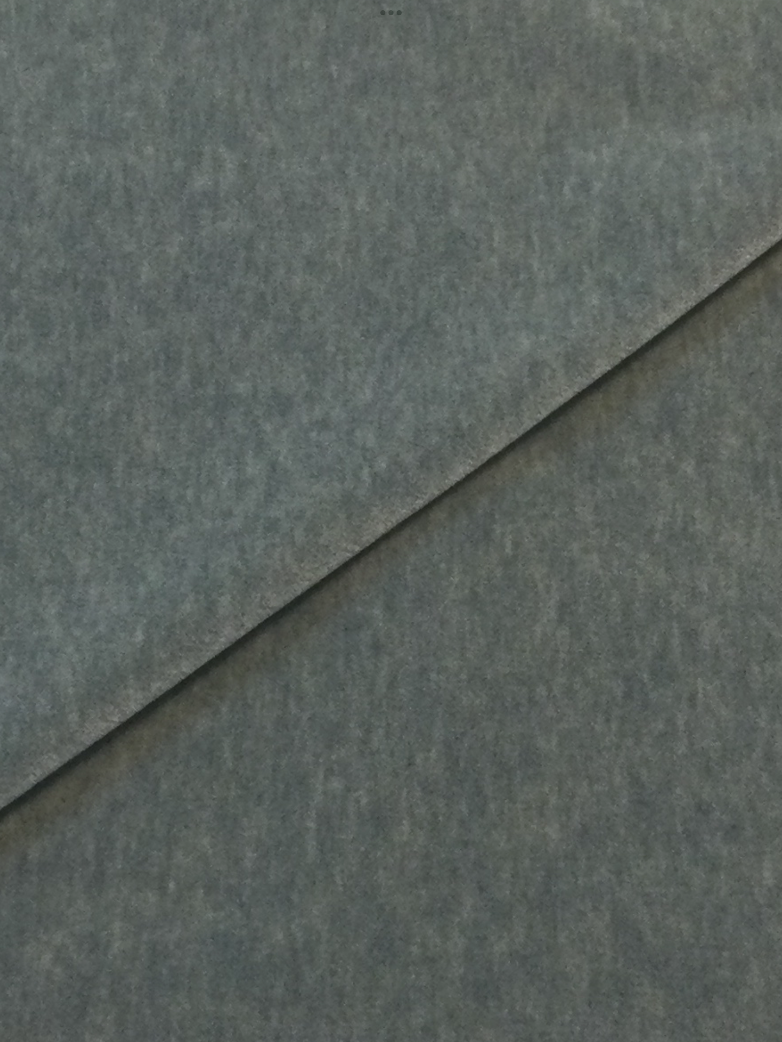 Made in Italy Cotton Velvet in Light Heather Teal