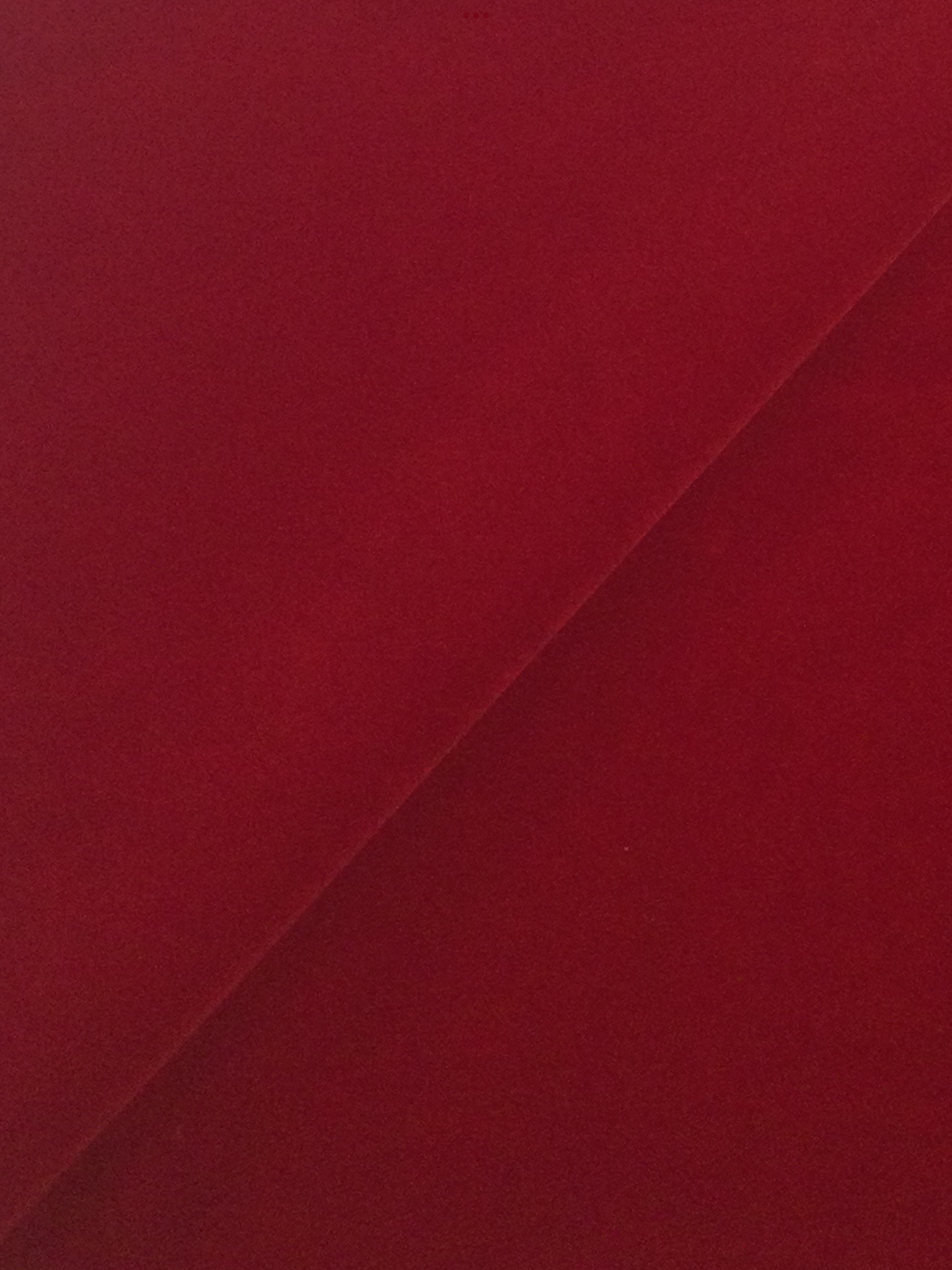 Made in Italy Cotton Velvet in Flame