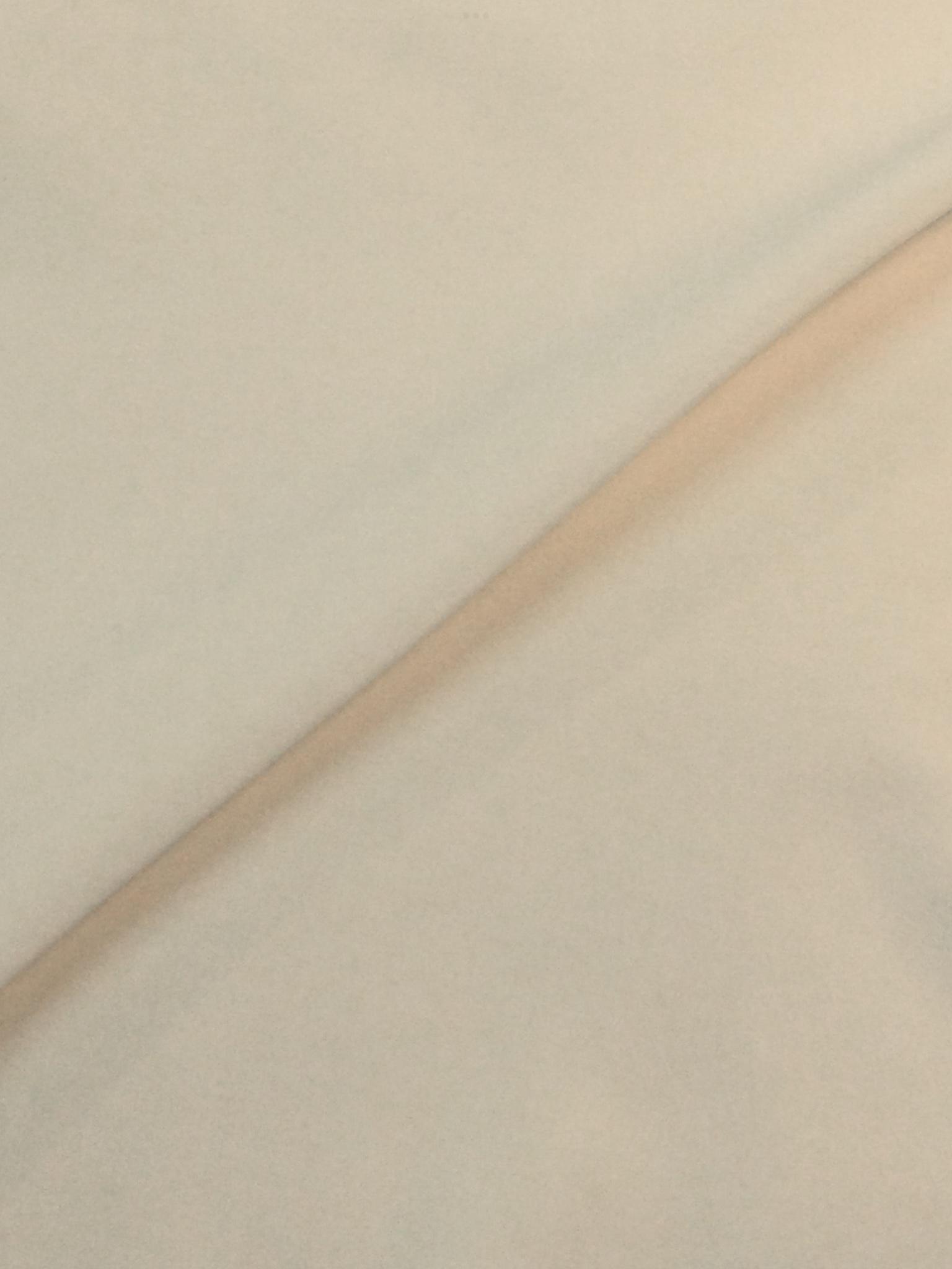 Made in Italy Cotton Velvet in Ivory