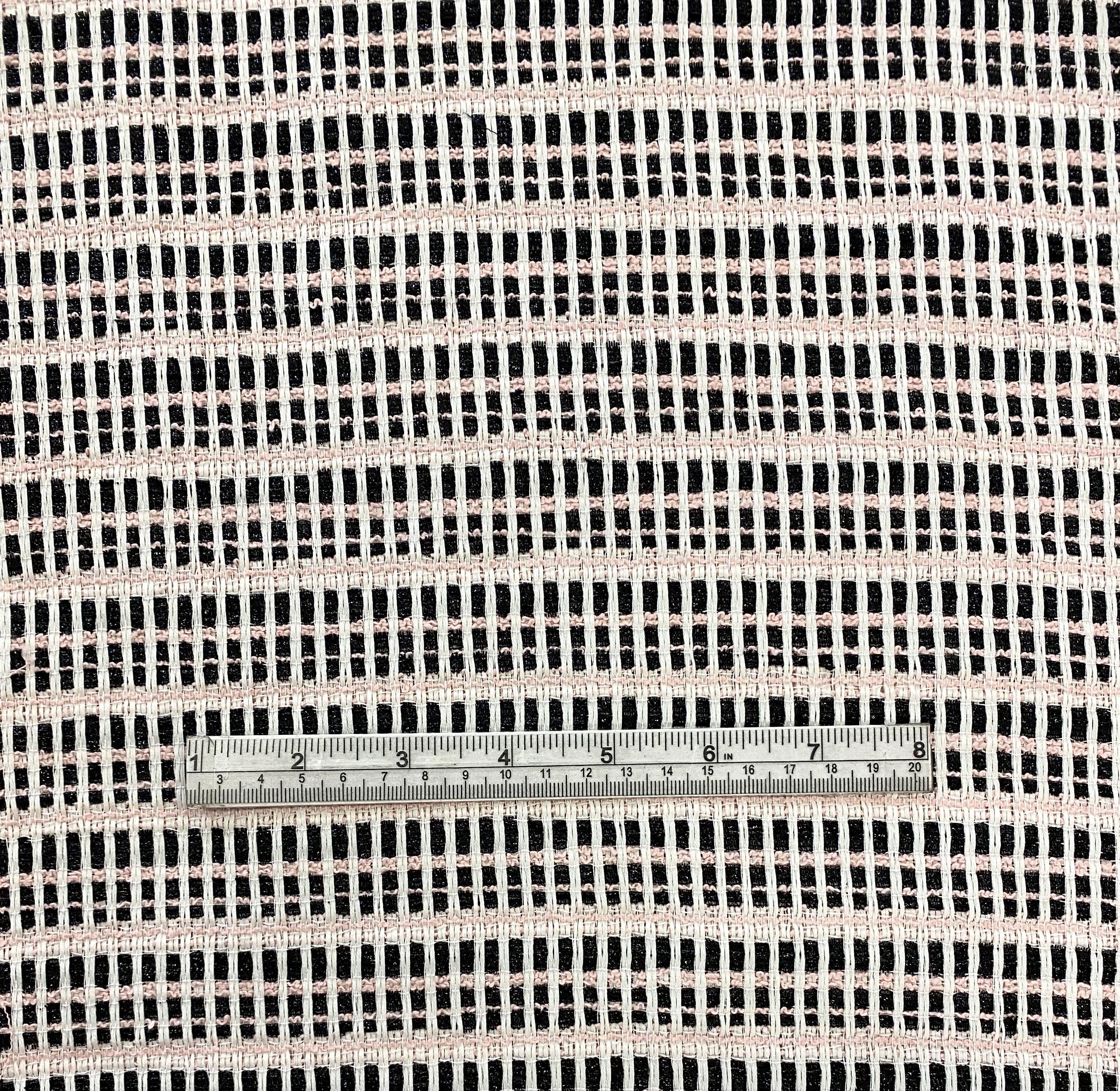 Fashion Tweed Fabric in Warehouse