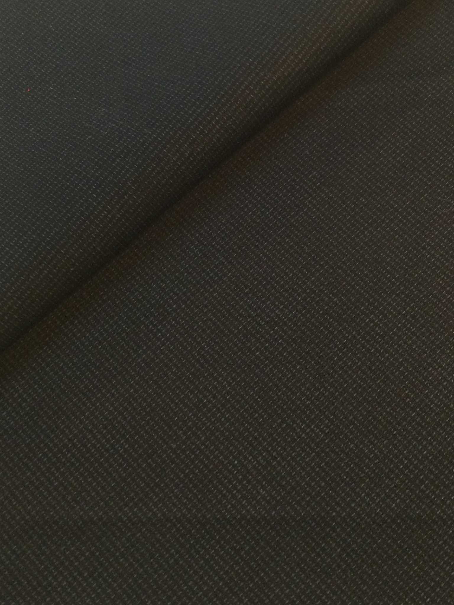 Printed Cotton Lycra Twill in Black/Blue