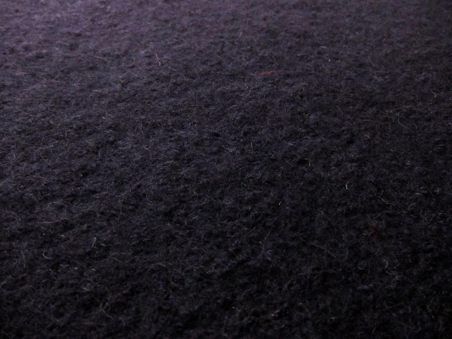 Imported Boiled Wool in Eggplant