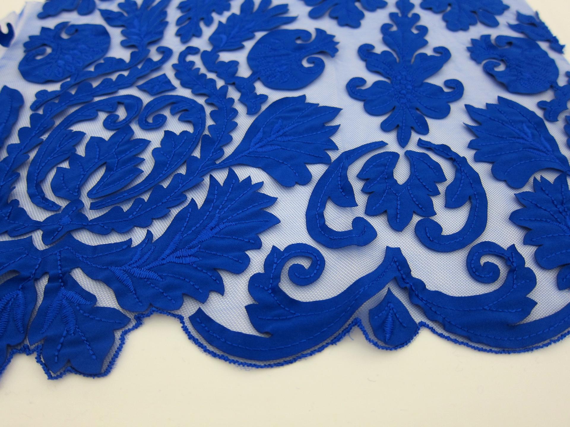 Laser Cut Satin on Tulle0