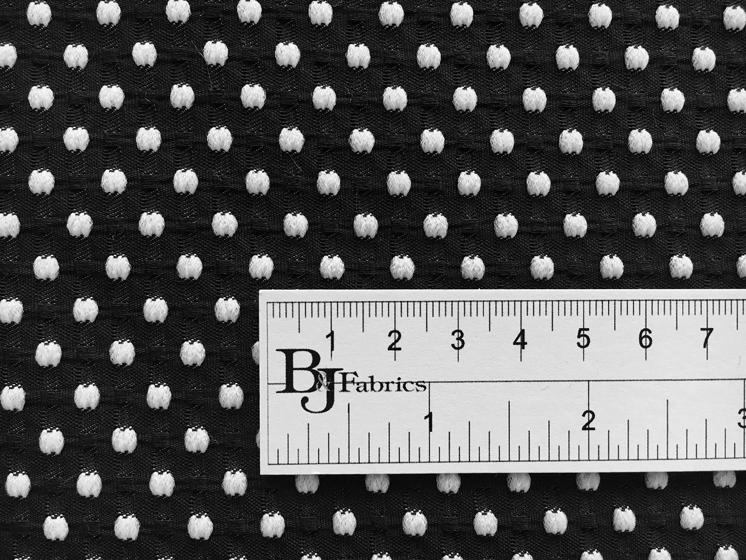 Polyester Swiss Dot Brocade1