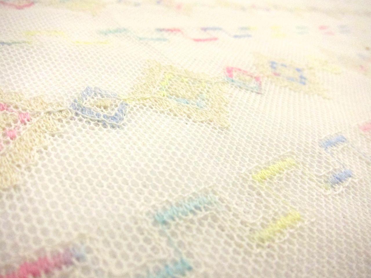 Double Layer Embroidered Cotton Nylon Tulle2