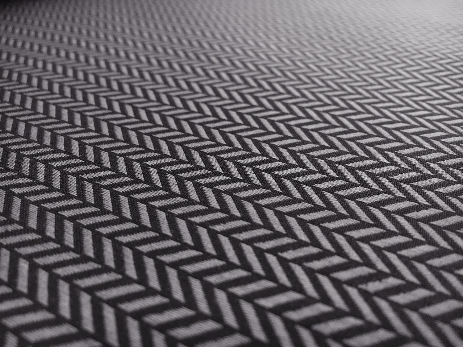 Cotton Shirting With Herringbone Dobby3