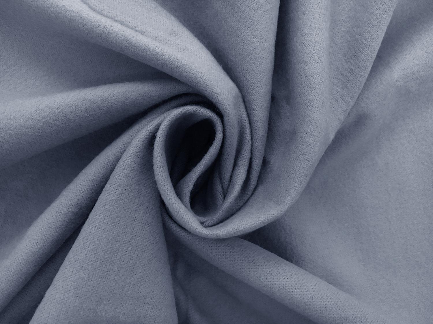 Cotton Flannel in Slate1