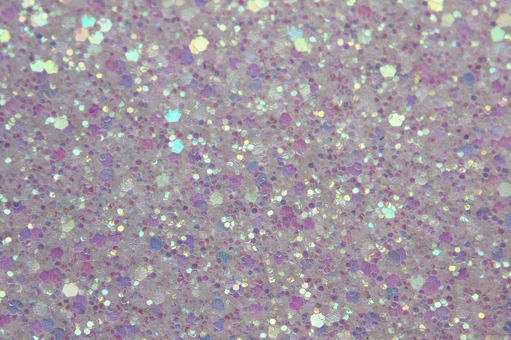 Glitter Canvas Iris White0