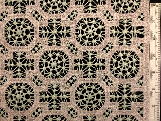 Metallic Guipure Lace0