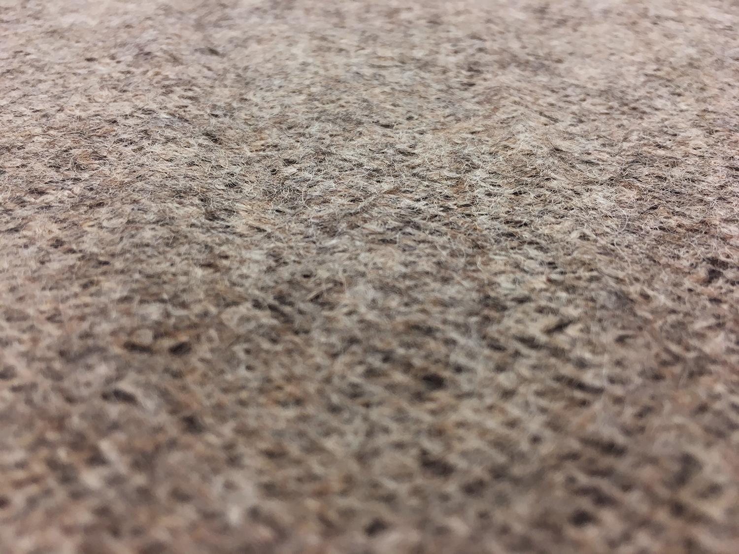 Virgin Wool Felted Knit Tweed1