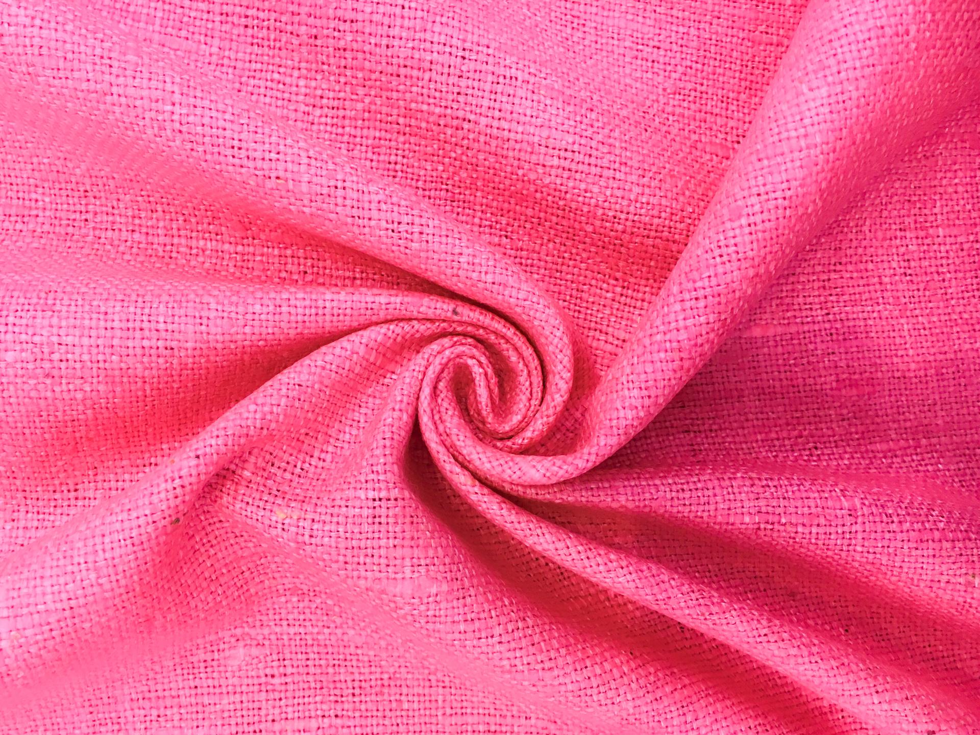 Raw Silk Matka in Neon Pink0