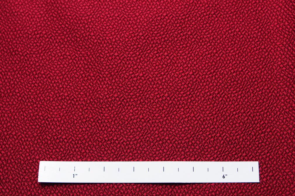 Silk and Wool Hammered Satin in Berry1