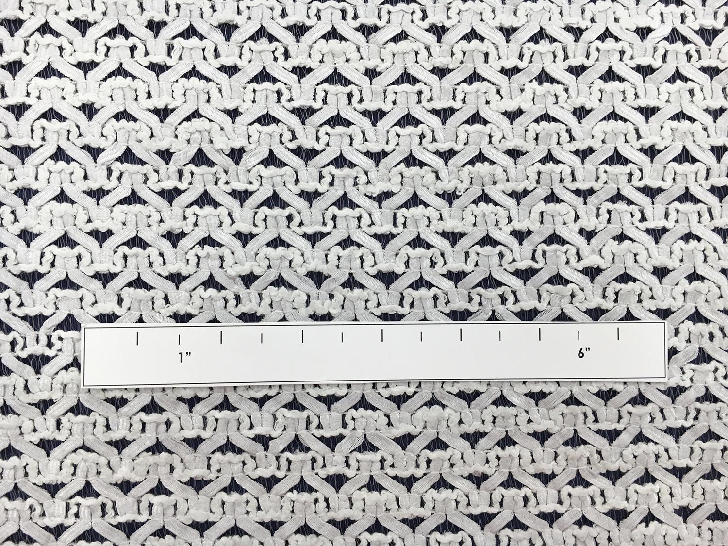 Calvin Klein Novelty Acetate Mesh in White1