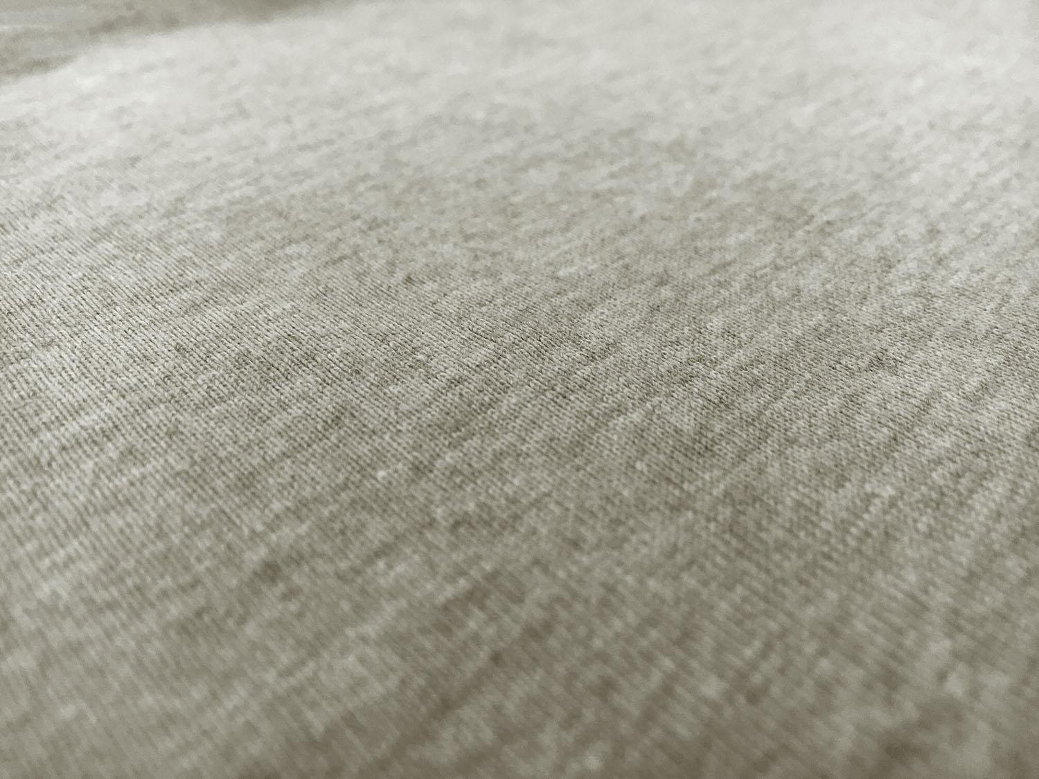 Hemp and Organic Cotton Jersey in Heather Grey0