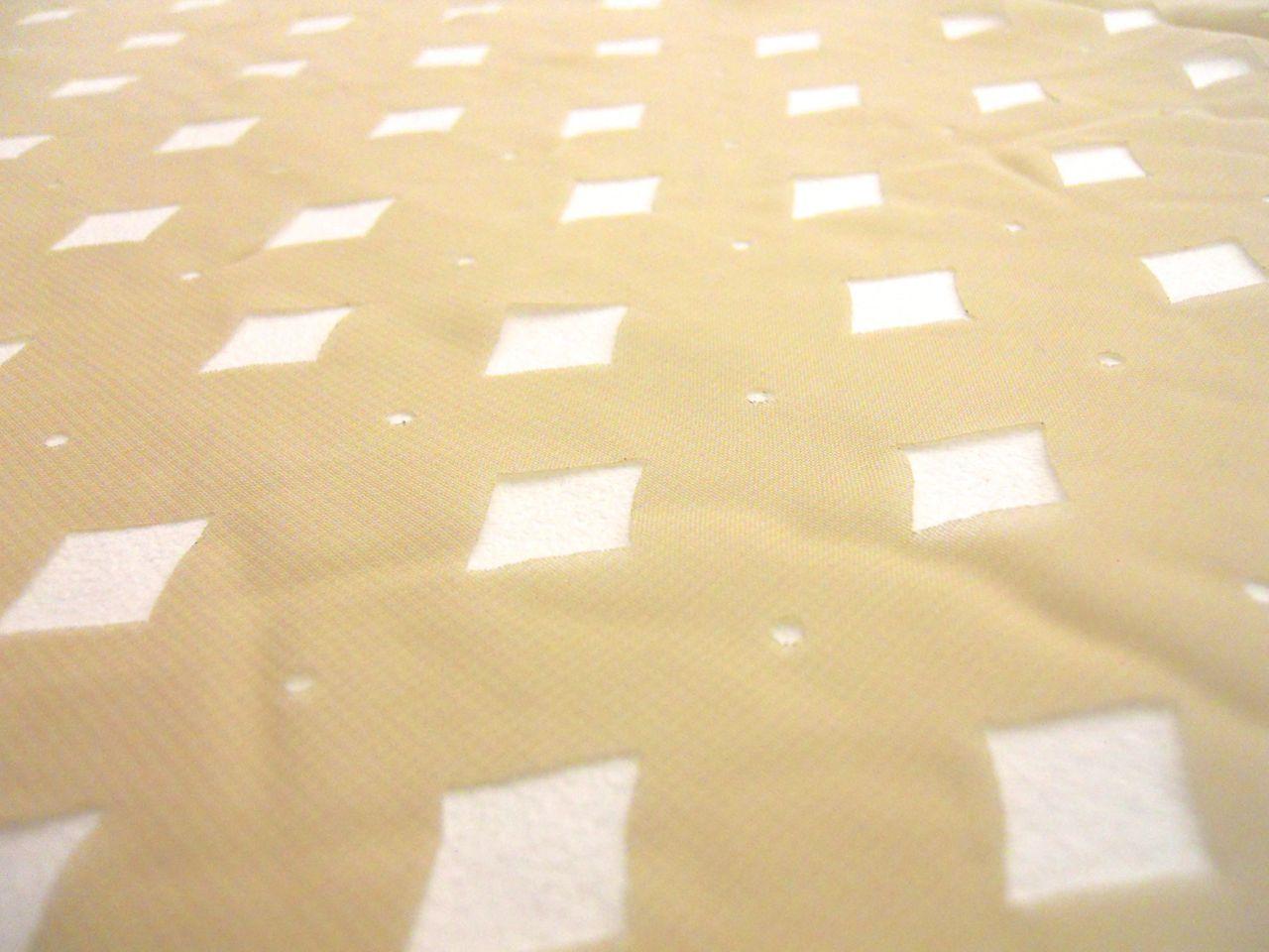 Laser Cut Polyester Chiffon2