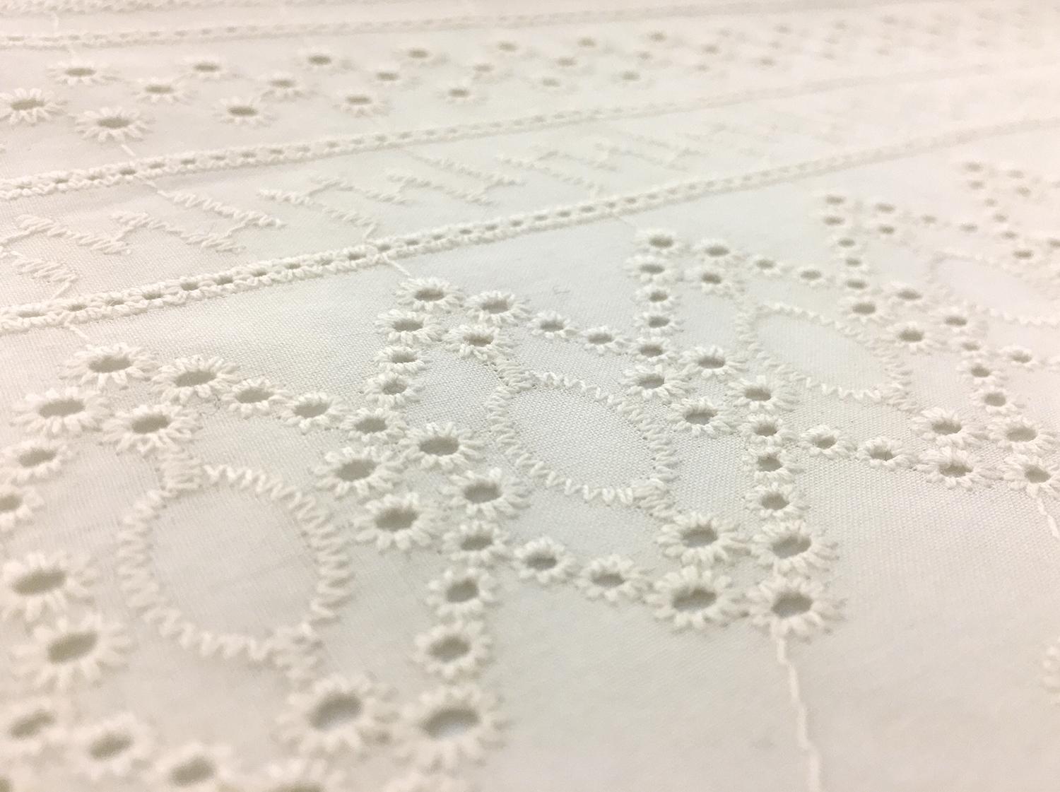 Cotton Eyelet in Antique Ivory2