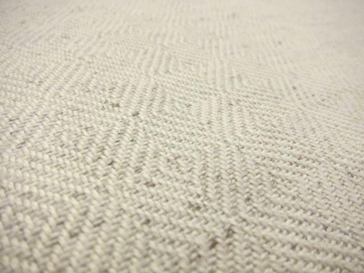Bamboo and Linen Dobby Upholstery in Oatmeal0