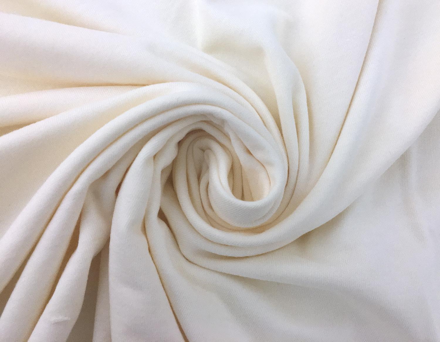 Japanese Lenzing Modal Jersey in Cream1