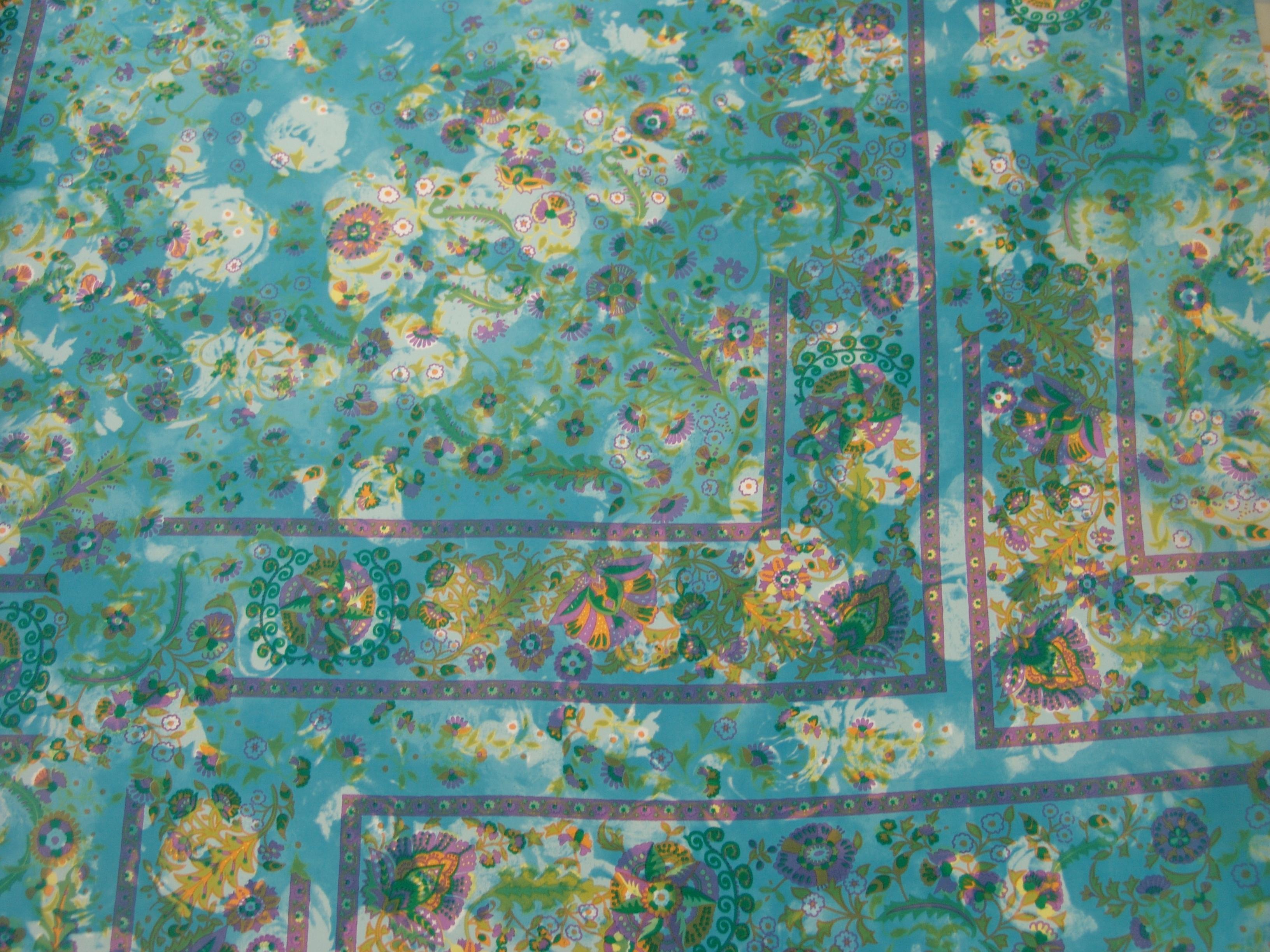 Printed Silk Charmeuse0