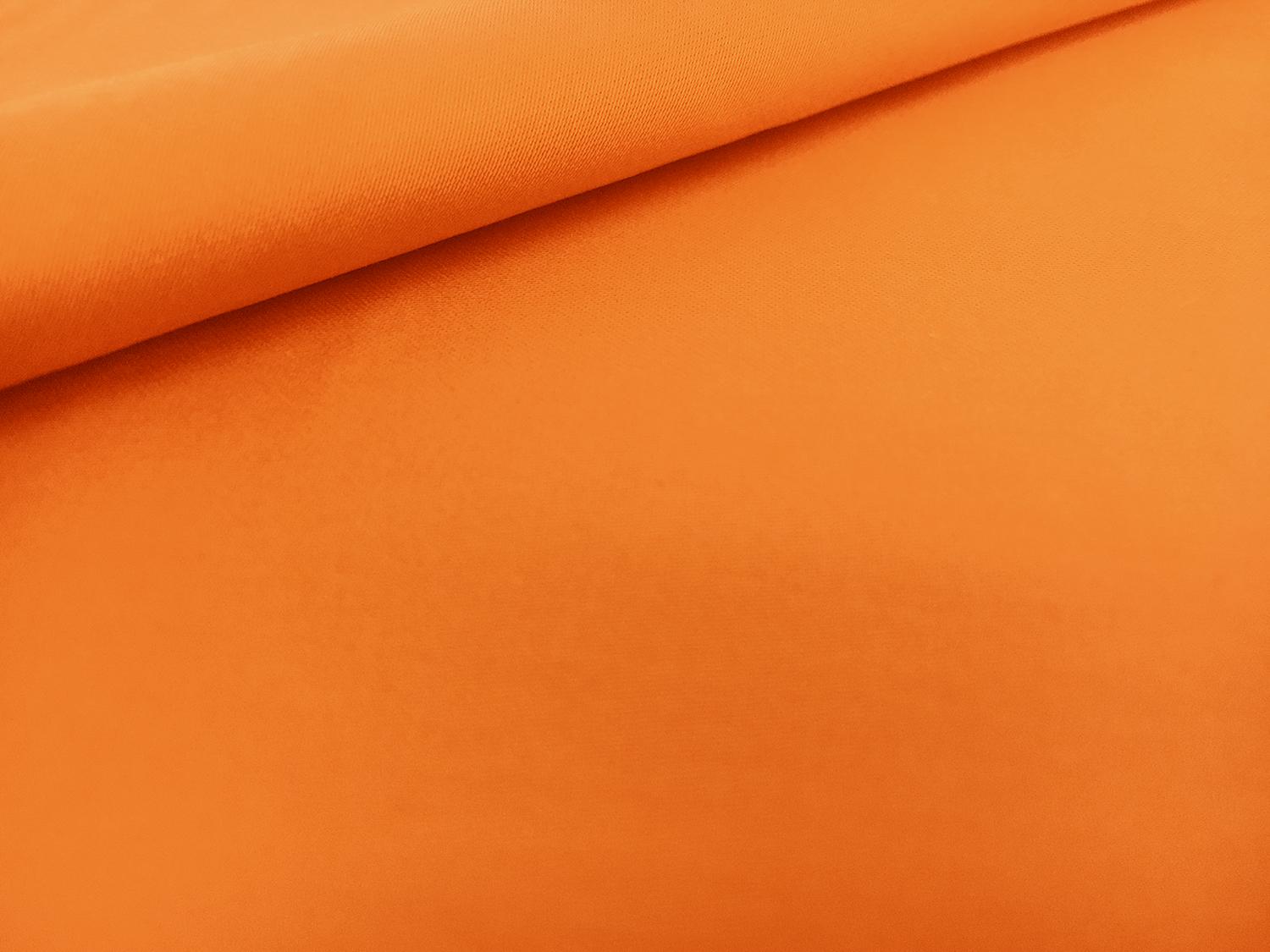 Egyptian Cotton Sateen in Tangerine0