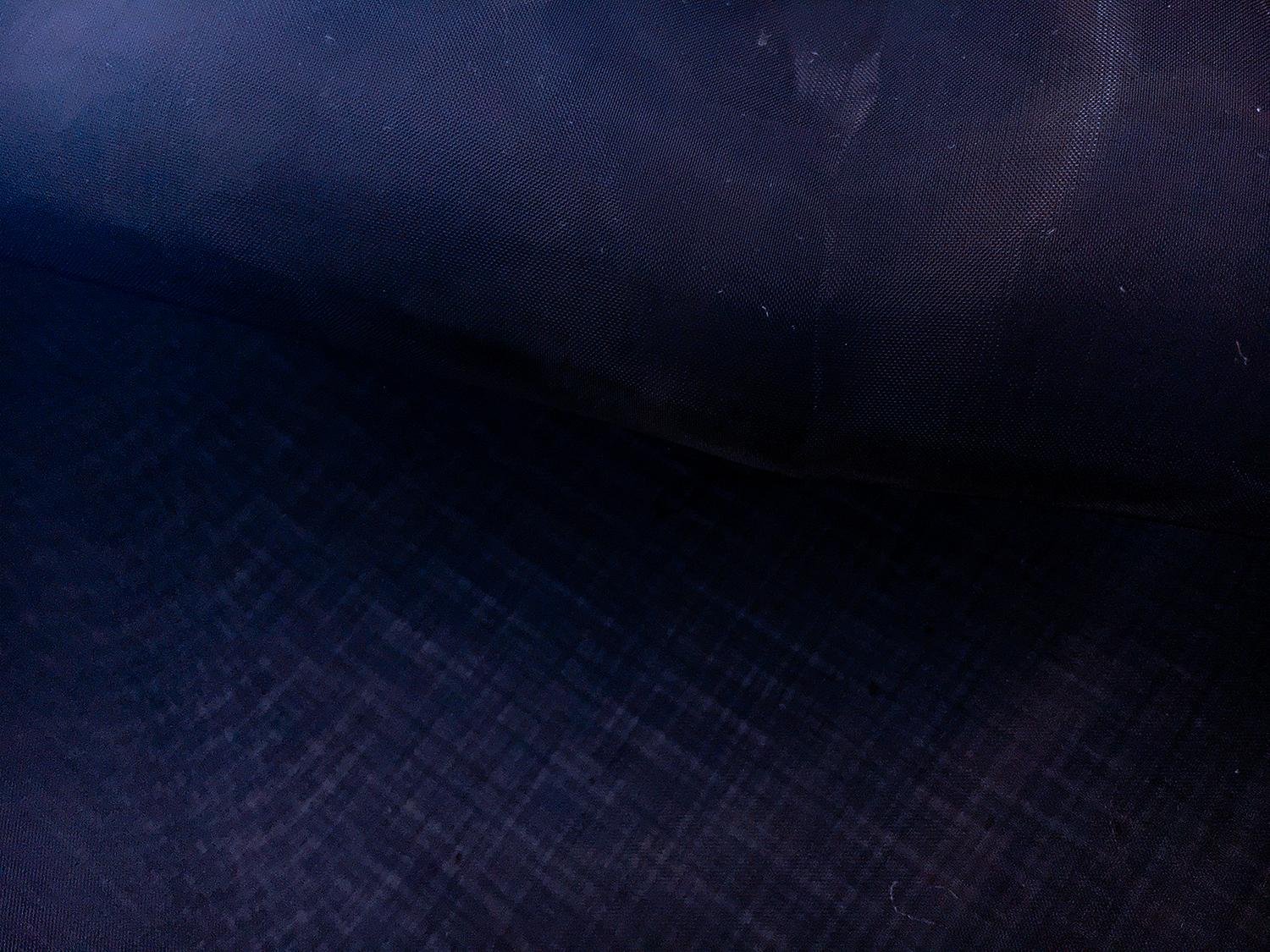 Japanese Polyester Extra Fine Organza in Dark Navy2