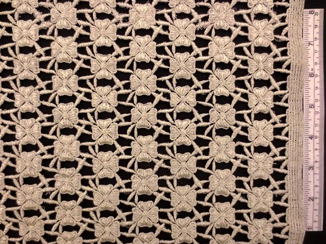 Metallic Guipure Lace0