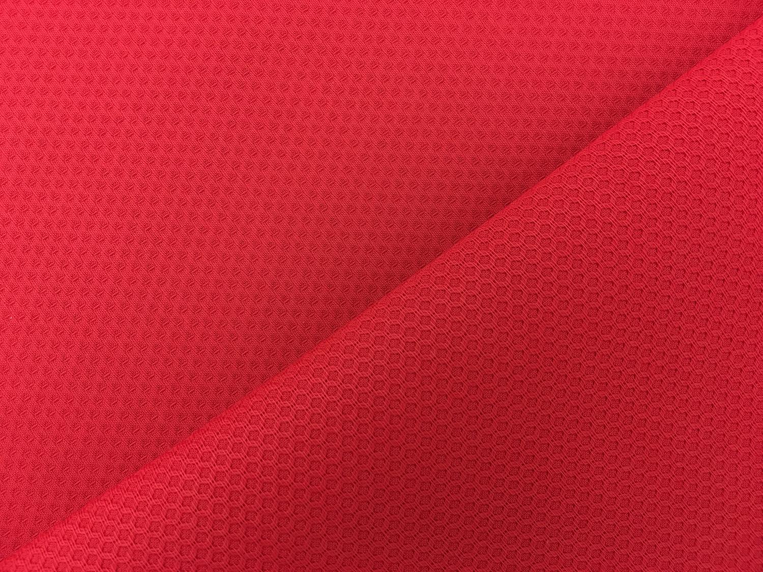 Italian Cotton Lycra Pique in Folly Pink1