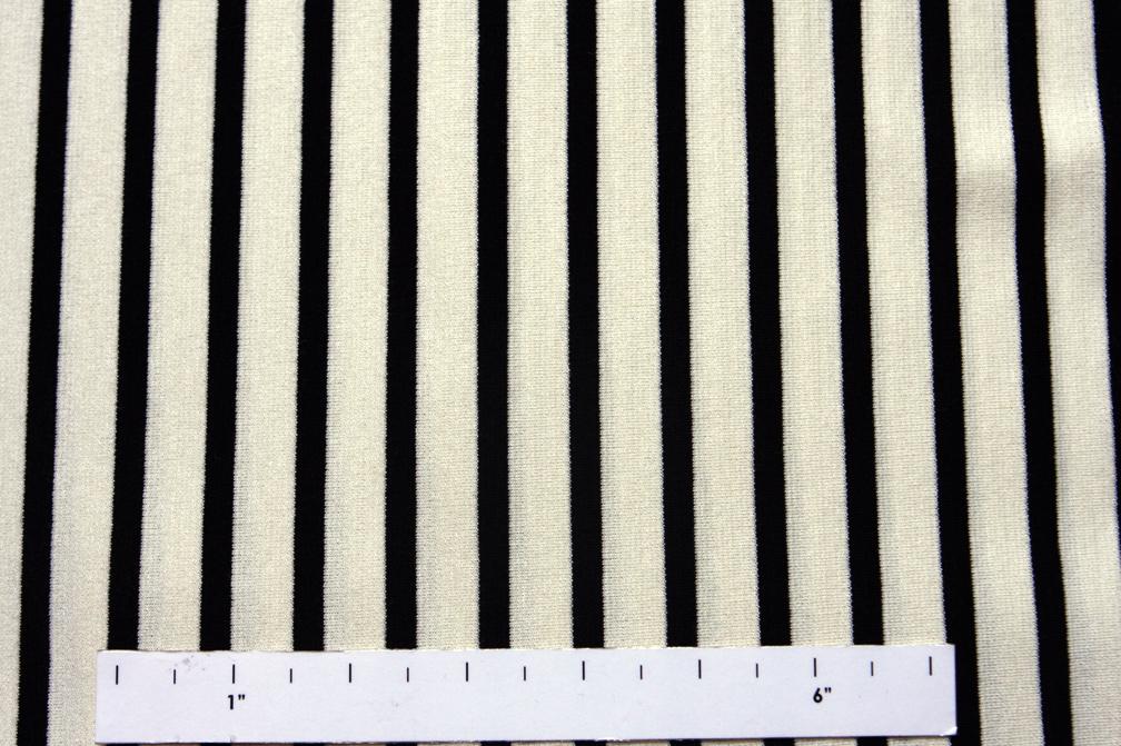 Rayon Poly Spandex Knit Stripe1