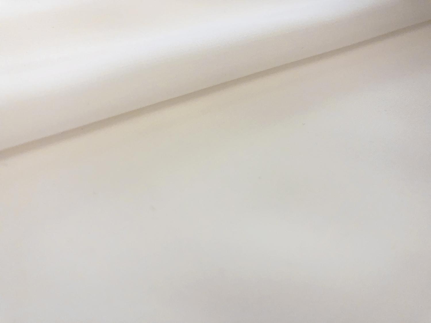 Polyester Powder Crepe De Chine in Off White0