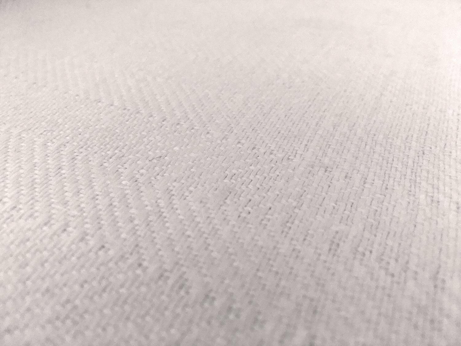 Upholstery Linen Herringbone in Oyster0