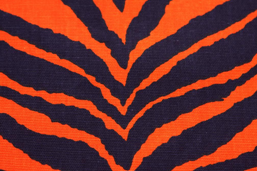 Cotton Canvas Tiger Print2