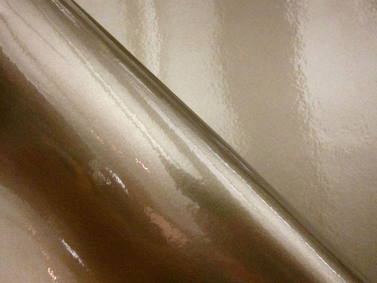 Coach Patent Faux Leather in Chromeo0