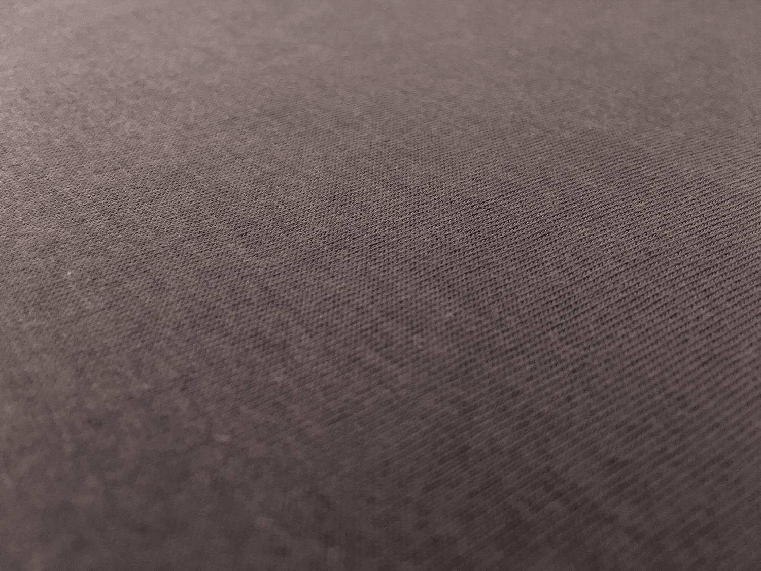 Japanese Lenzing Modal Jersey in Dark Taupe Grey0