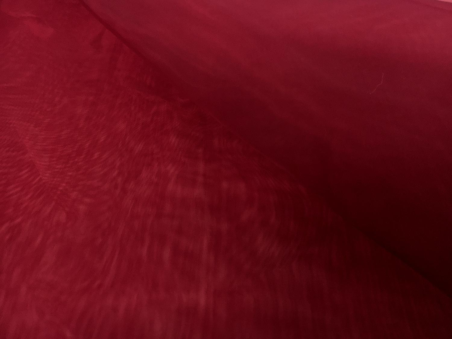Japanese Polyester Extra Fine Organza in Red2