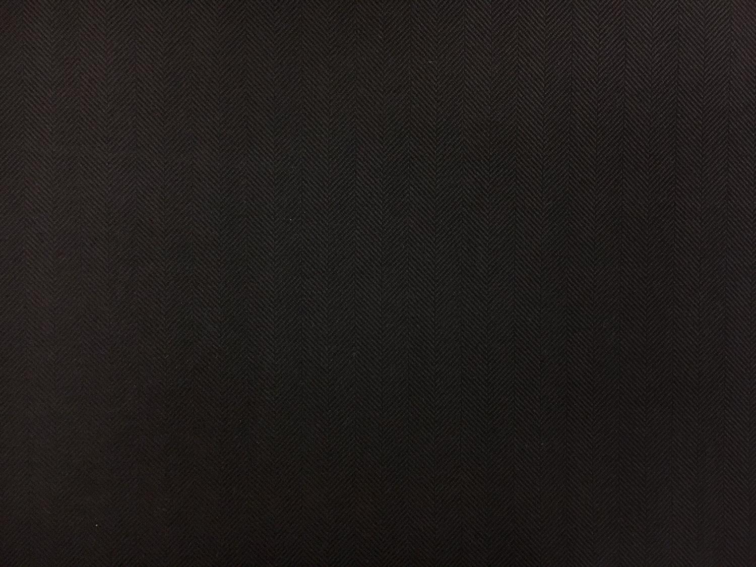 Italian Cashmere Herringbone in Dark Brown2