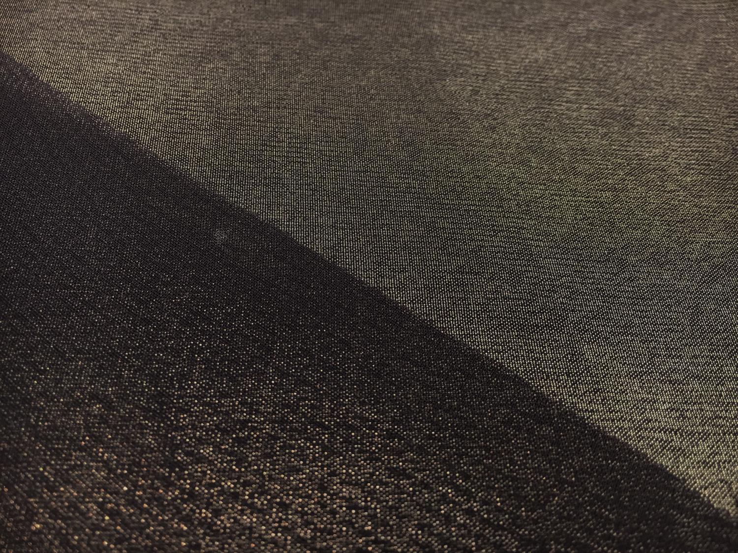Microfiber Gold Metallic Chiffon in Espresso1