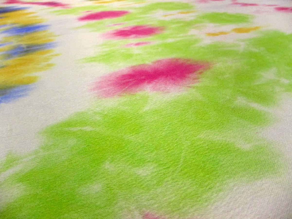 Tie Dye Silk Charmeuse1